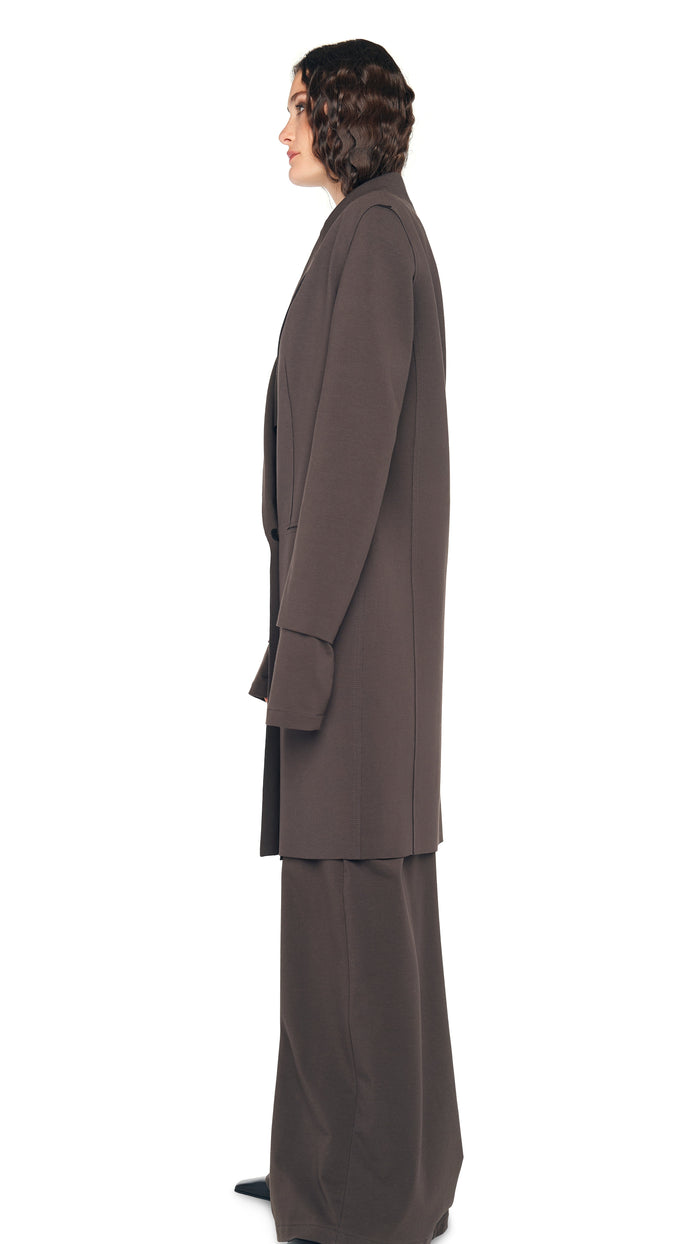 Norma Kamali OVERSIZED DOUBLE BREASTED JACKET