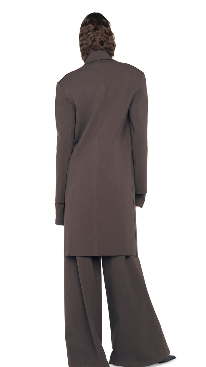 Norma Kamali OVERSIZED DOUBLE BREASTED JACKET