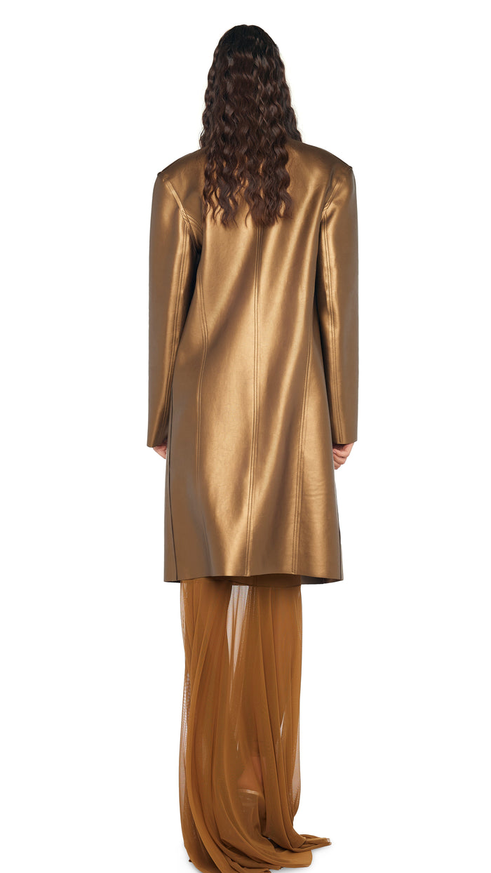 Norma Kamali OVERSIZED DOUBLE BREASTED JACKET