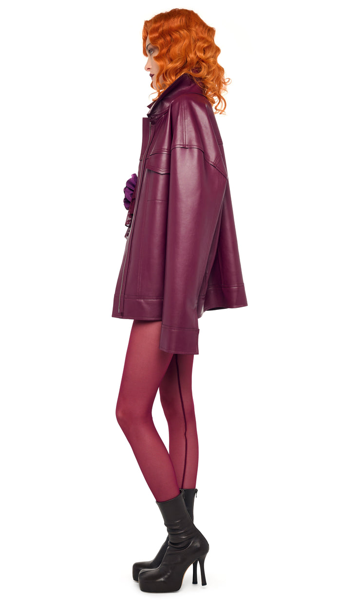 Norma Kamali OVERSIZED JEAN JACKET