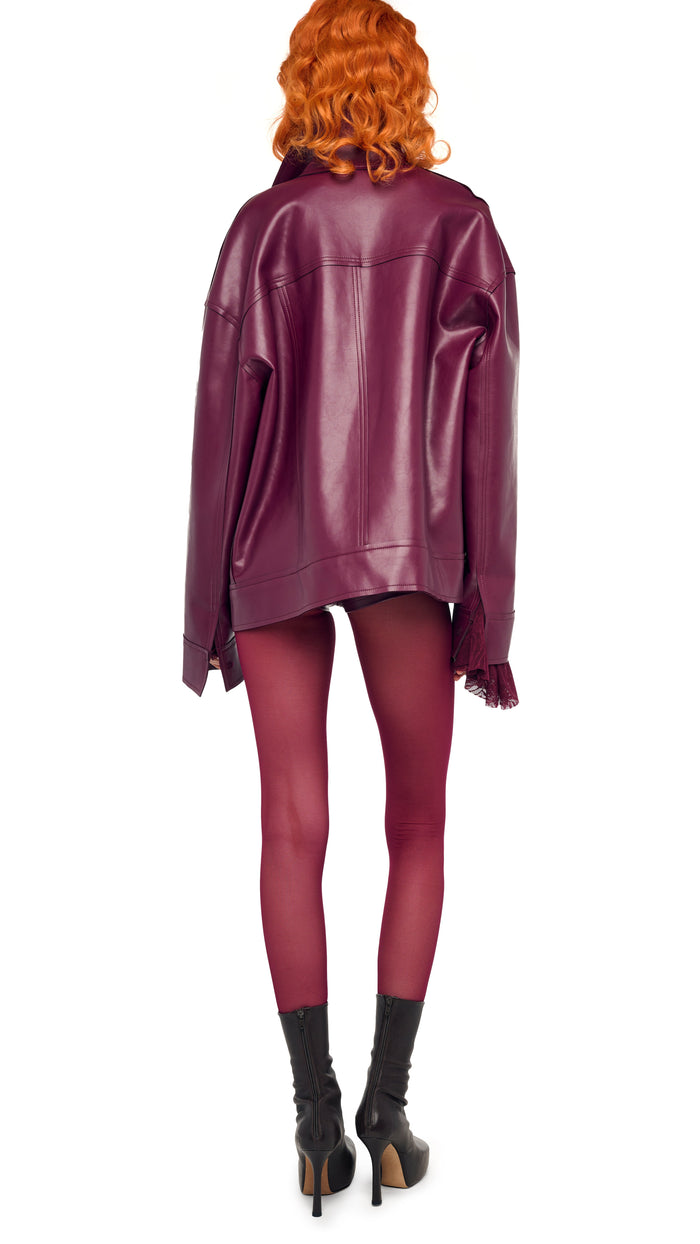 Norma Kamali OVERSIZED JEAN JACKET