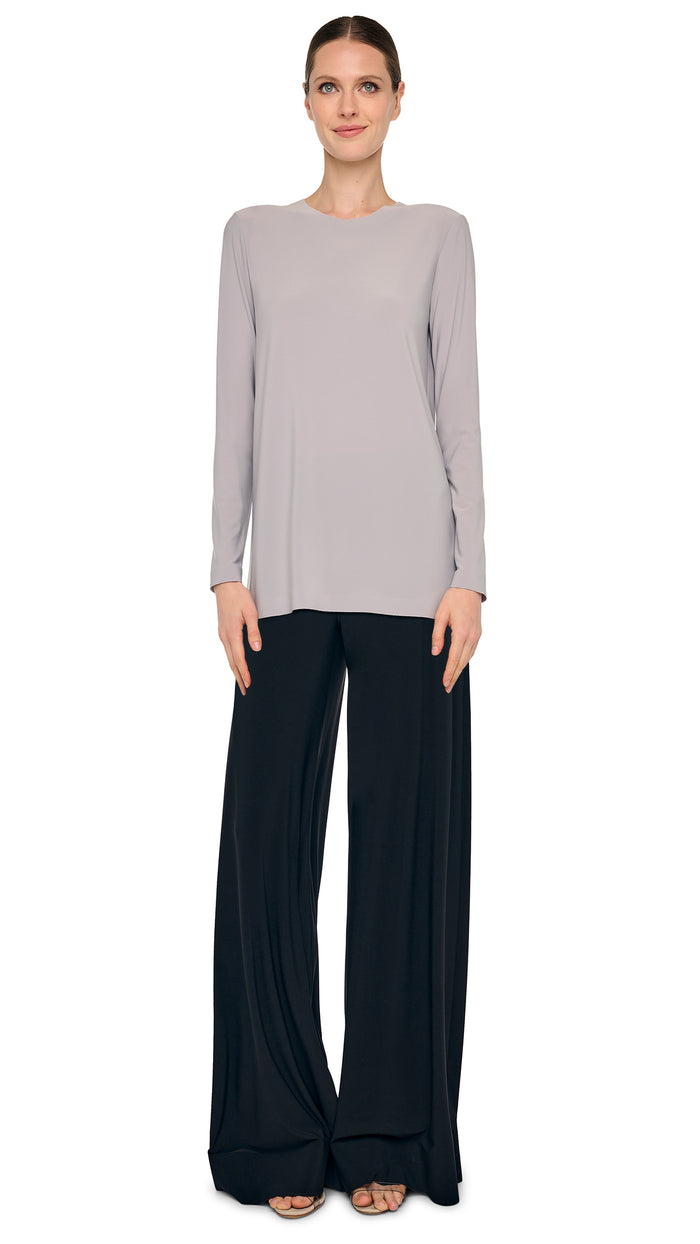 Norma Kamali OVERSIZED LONG SLEEVE T