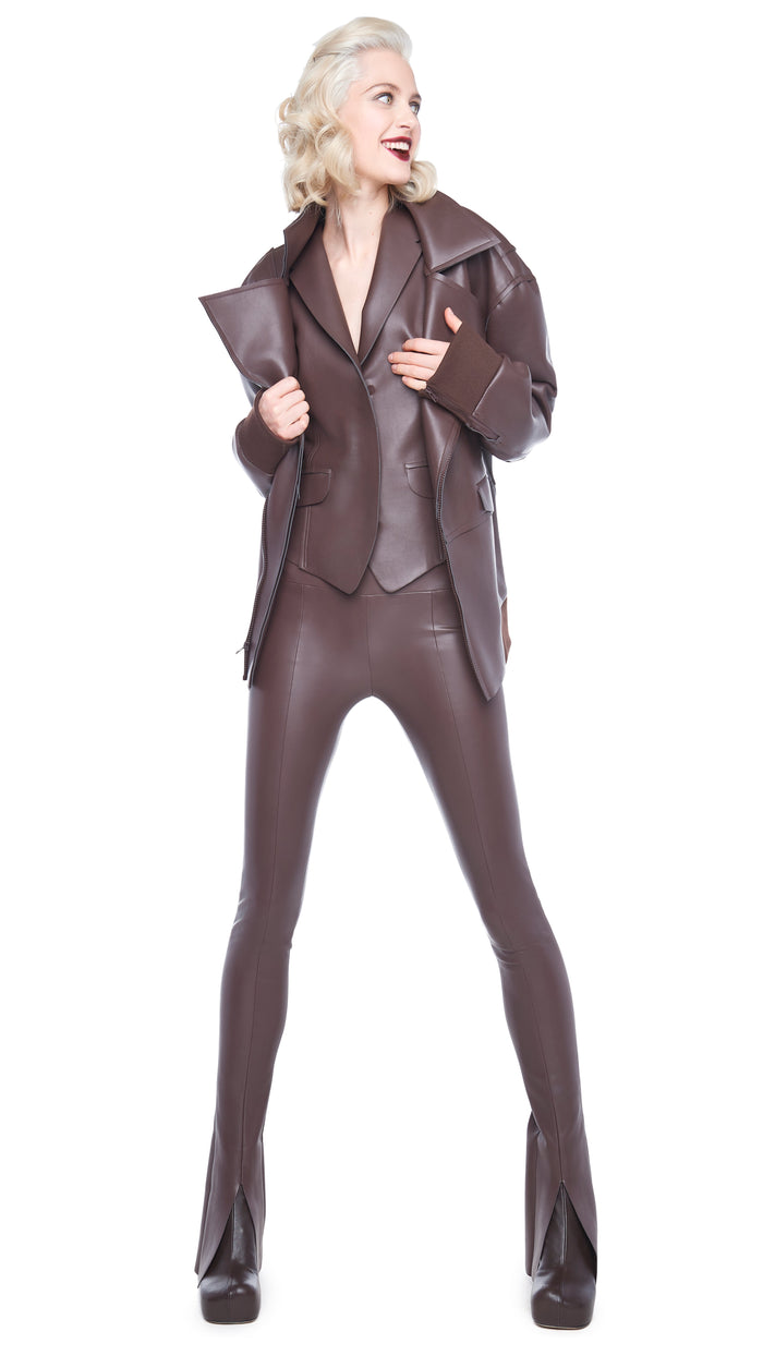 Norma Kamali OVERSIZED MOTO JACKET