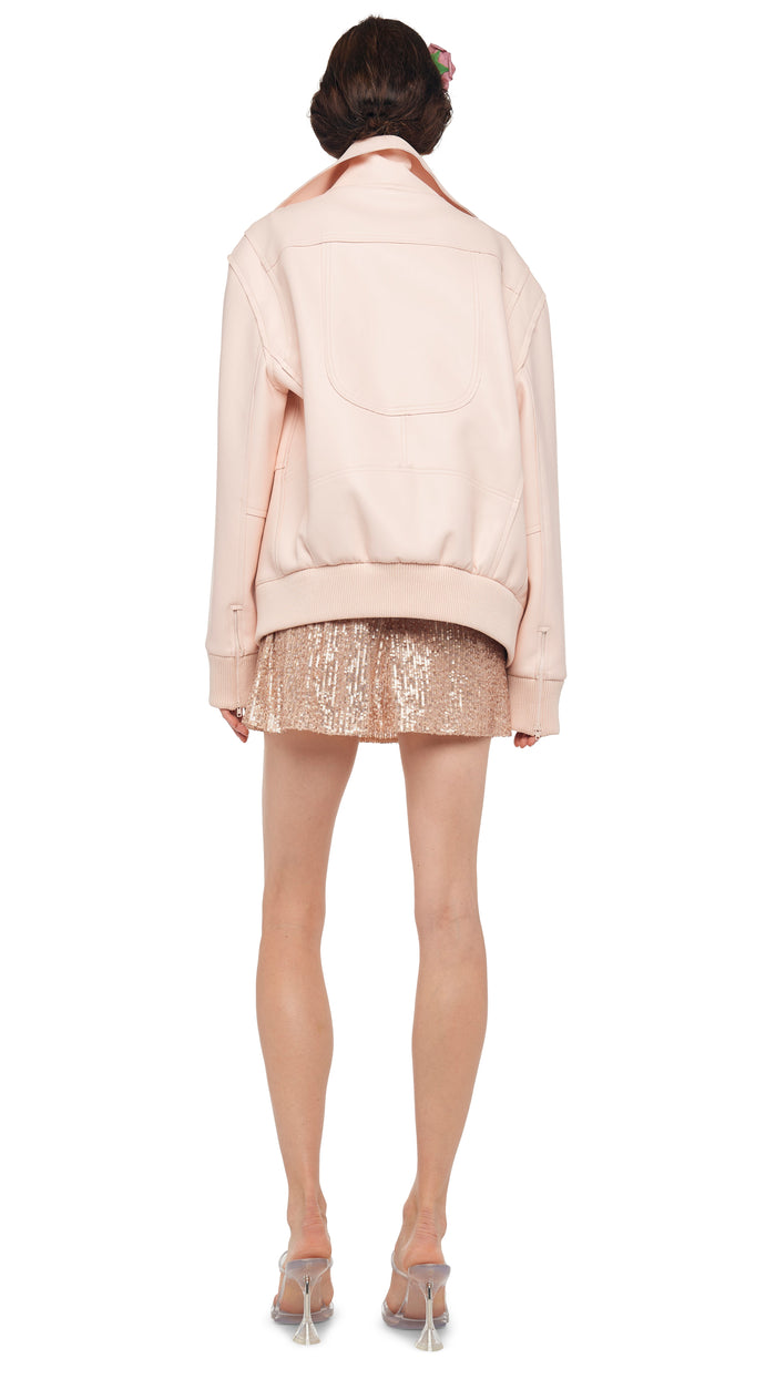 Norma Kamali OVERSIZED MOTO JACKET