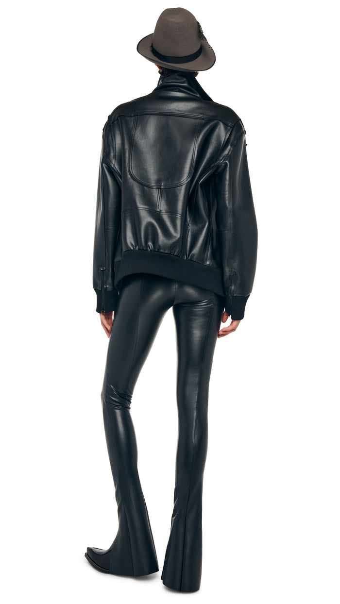 Norma Kamali OVERSIZED MOTO JACKET
