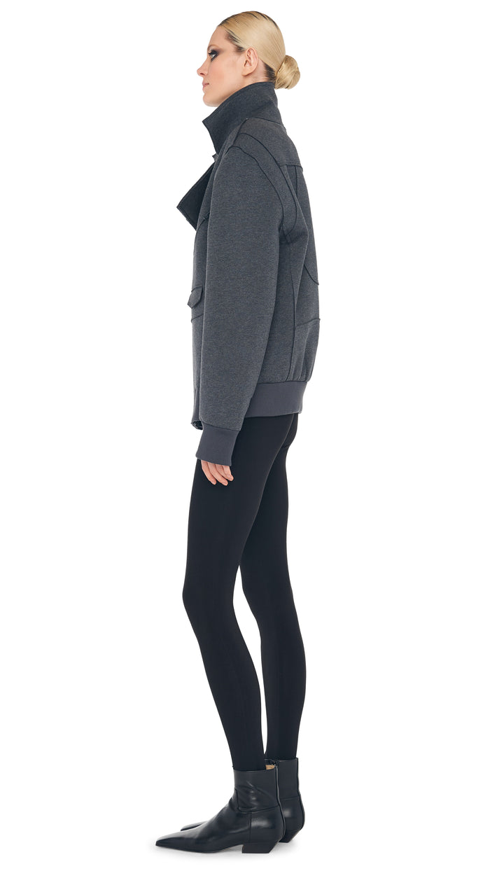 Norma Kamali OVERSIZED MOTO JACKET