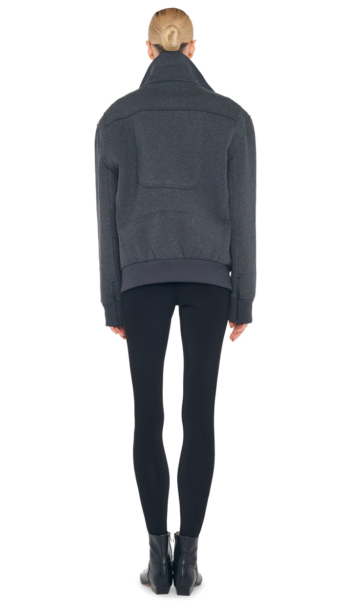 Norma Kamali OVERSIZED MOTO JACKET