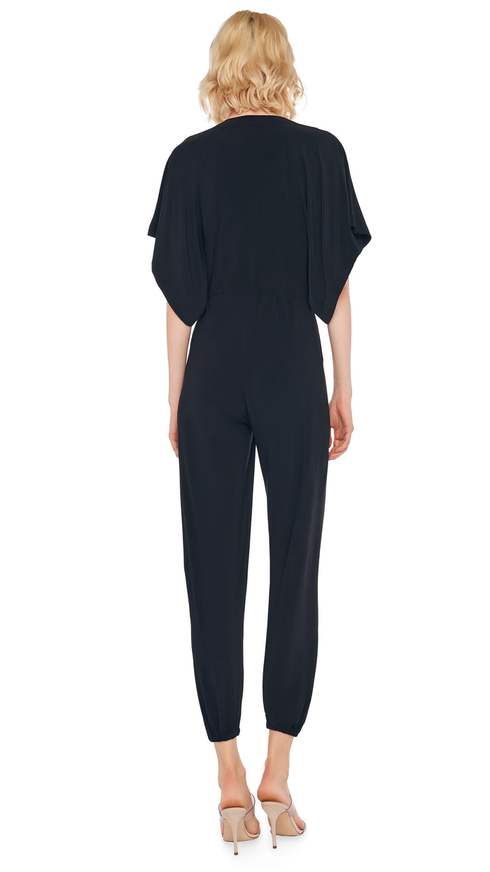 Norma Kamali RECTANGLE JOG JUMPSUIT