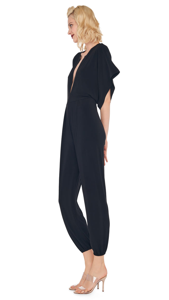 Norma Kamali RECTANGLE JOG JUMPSUIT