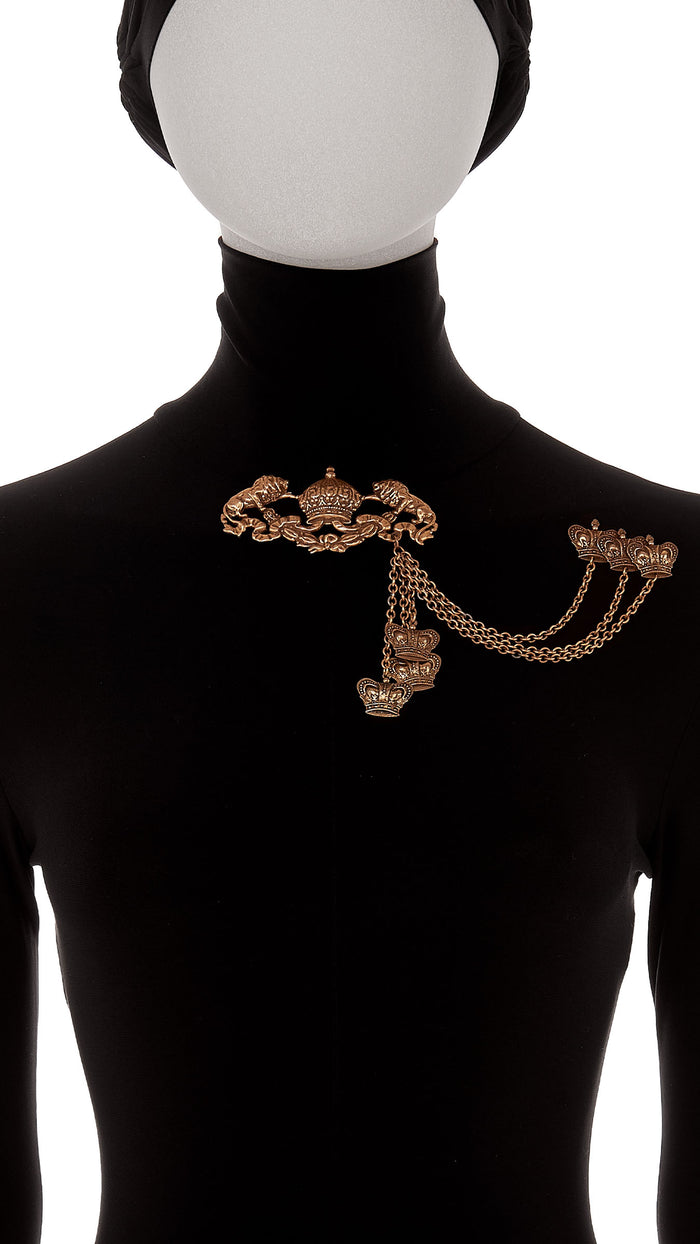 Norma Kamali REGAL BROOCH