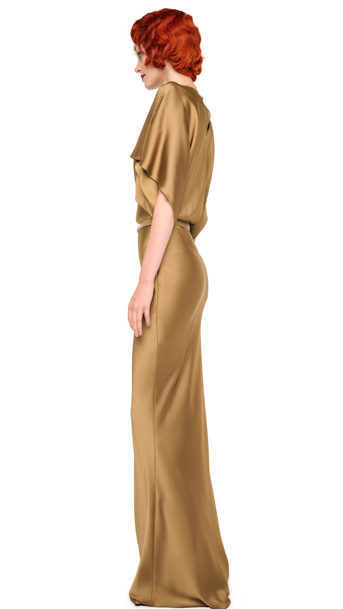 Norma Kamali REVERSE OBIE GOWN