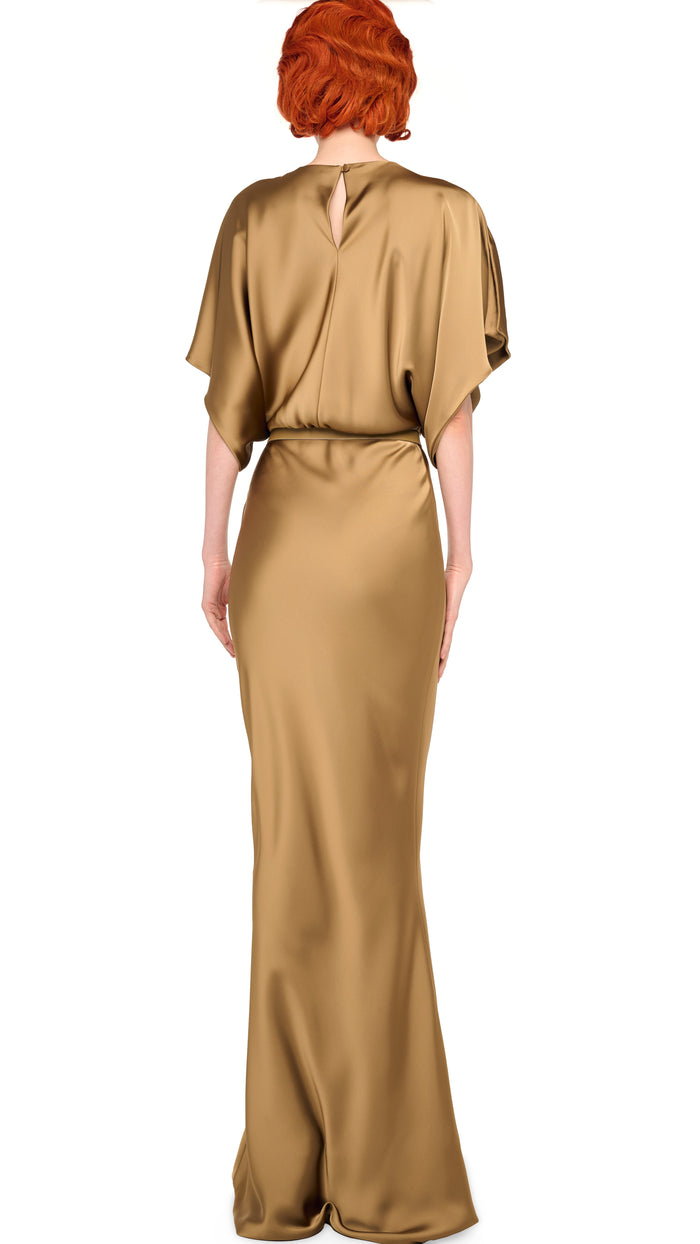 Norma Kamali REVERSE OBIE GOWN