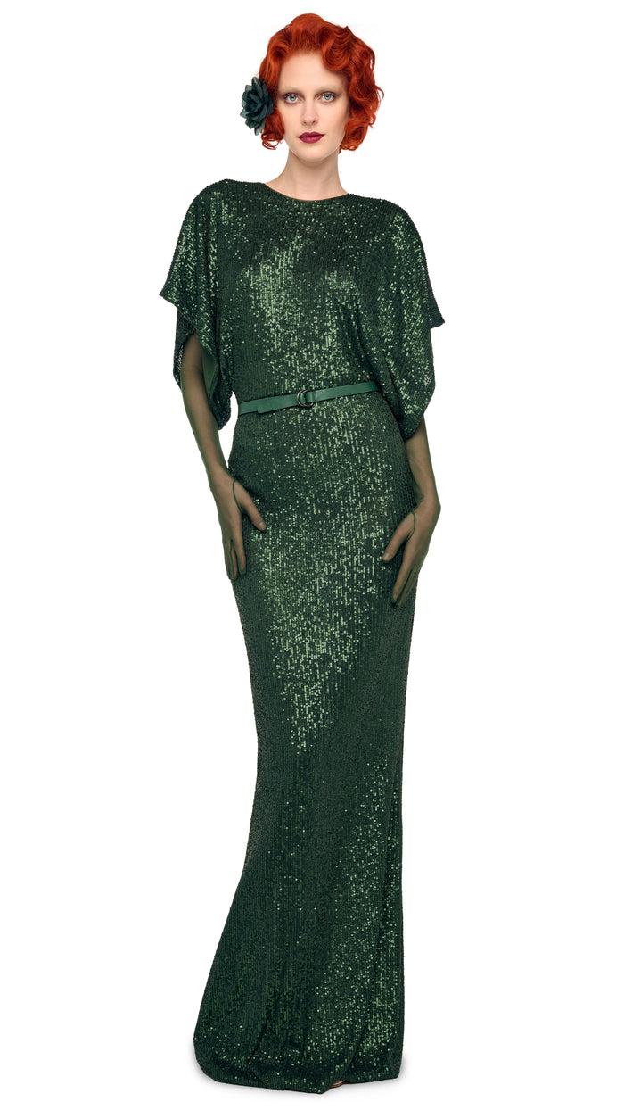 norma kamali REVERSE OBIE GOWN