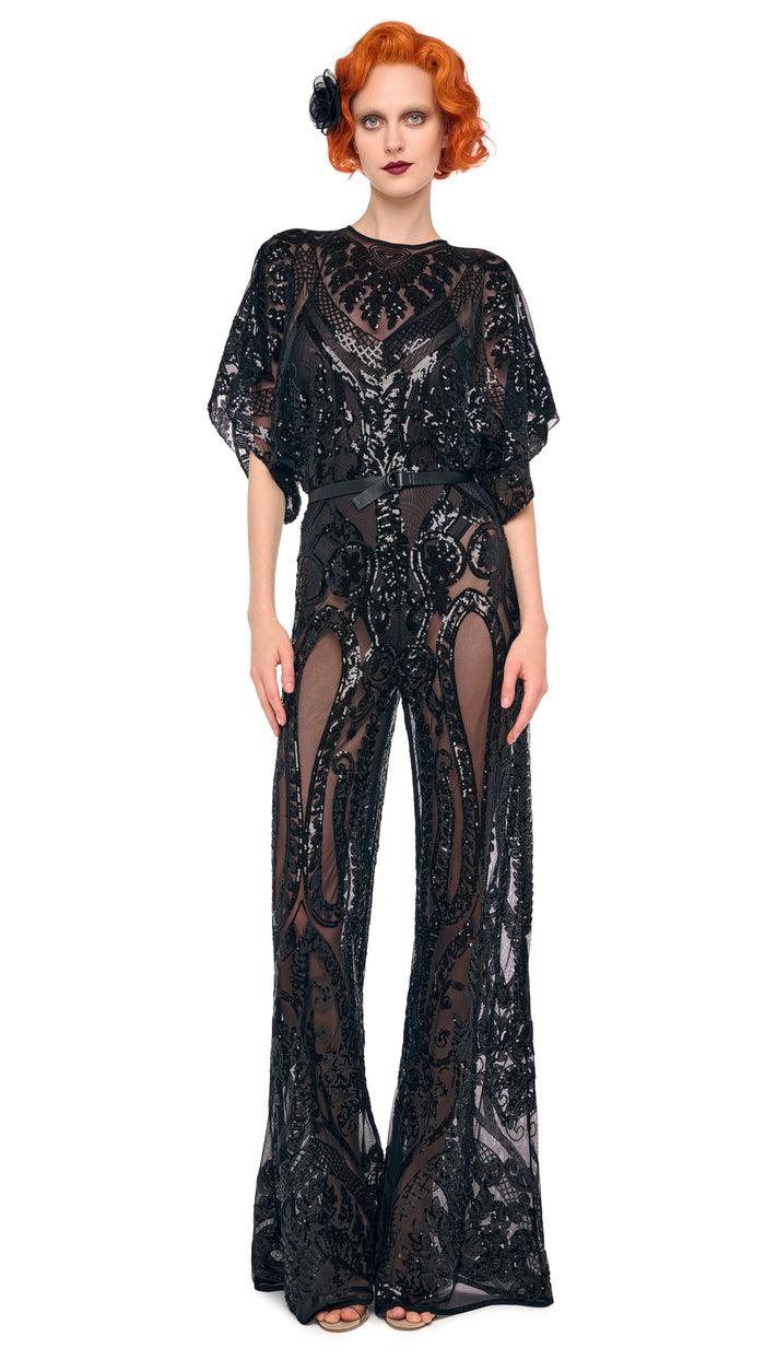 norma kamali REVERSE OBIE JUMPSUIT