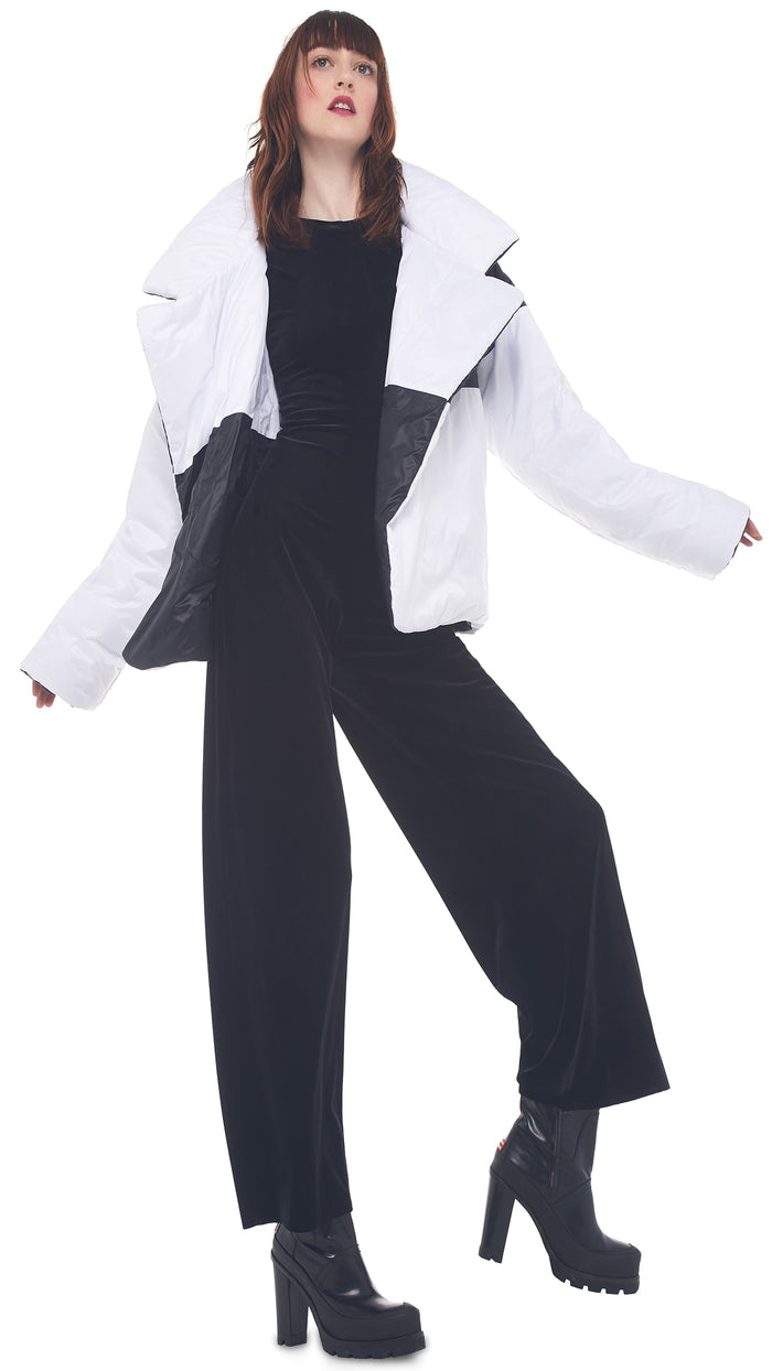 Norma Kamali REVERSIBLE SLEEPING BAG JACKET