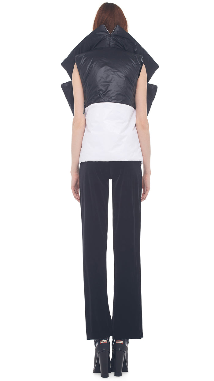 Norma Kamali REVERSIBLE SLEEPING BAG VEST