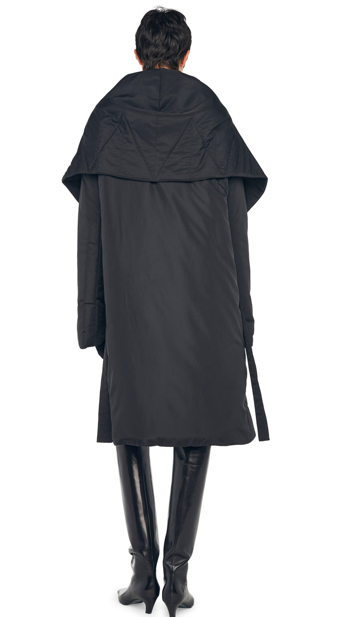 Norma Kamali SHAWL COLLAR COAT