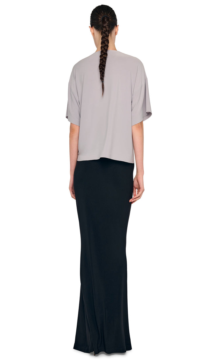 Norma Kamali SHORT SLEEVE BOXY T