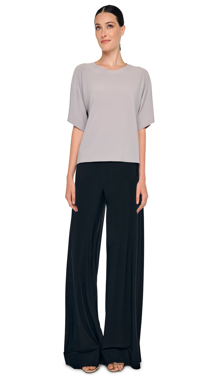 Norma Kamali SHORT SLEEVE BOXY T