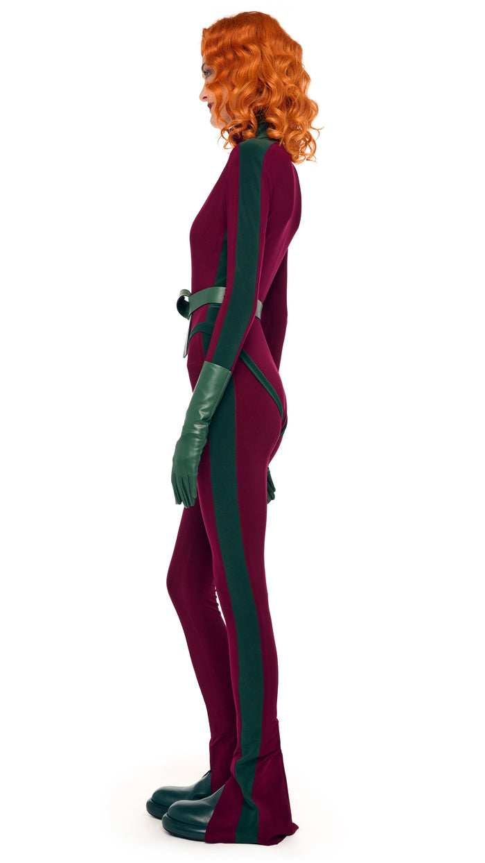 Norma Kamali SIDE STRIPE SPAT LEGGING