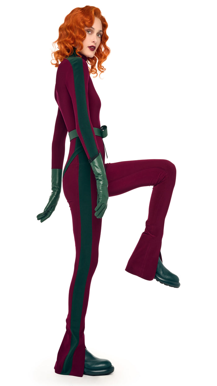 Norma Kamali SIDE STRIPE SPAT LEGGING