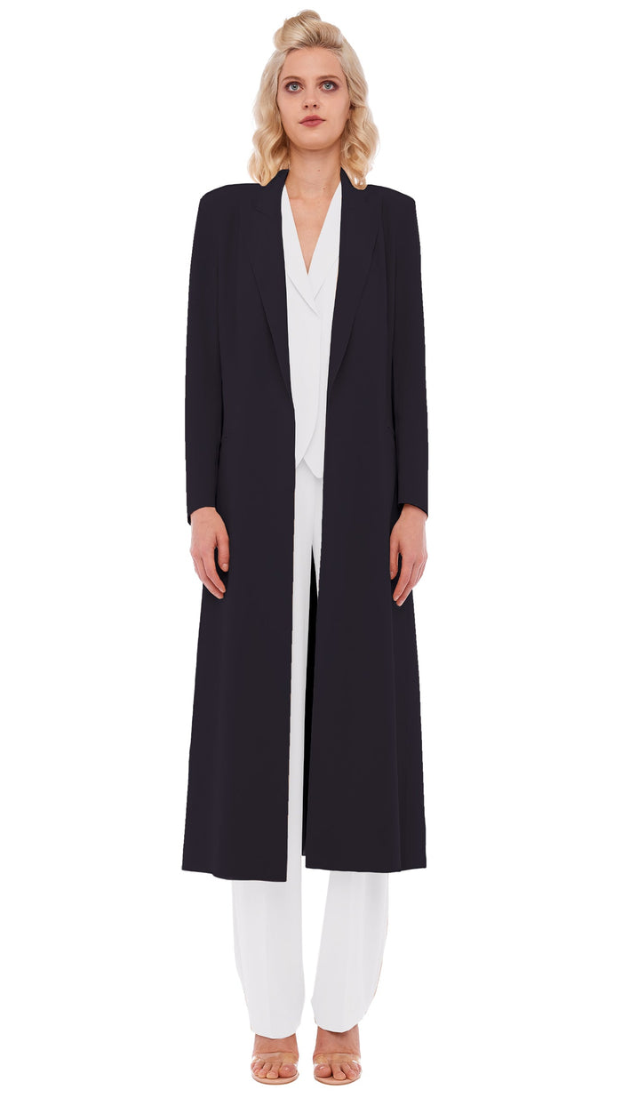 norma kamali SINGLE BREASTED COAT