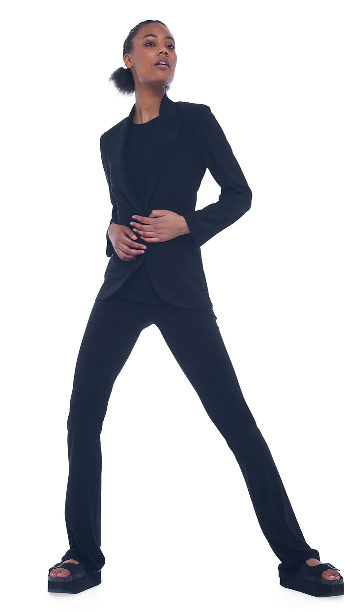 Norma Kamali SINGLE BREASTED JACKET