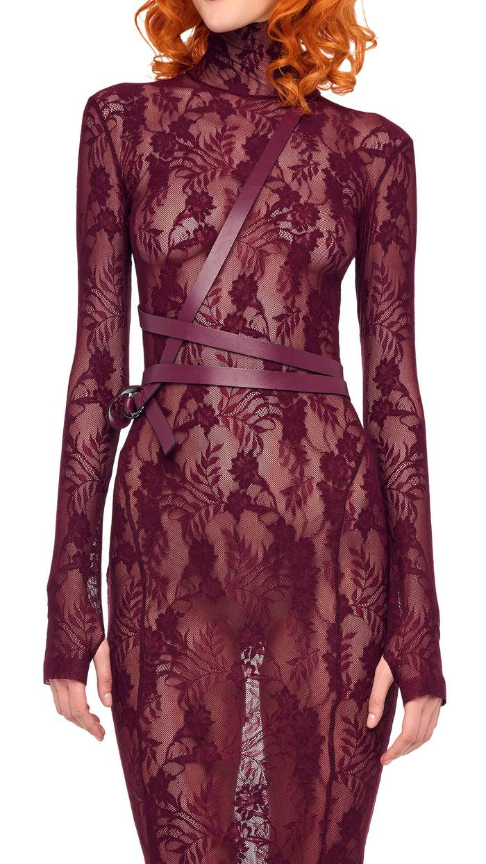 norma kamali SKINNY BELT XL