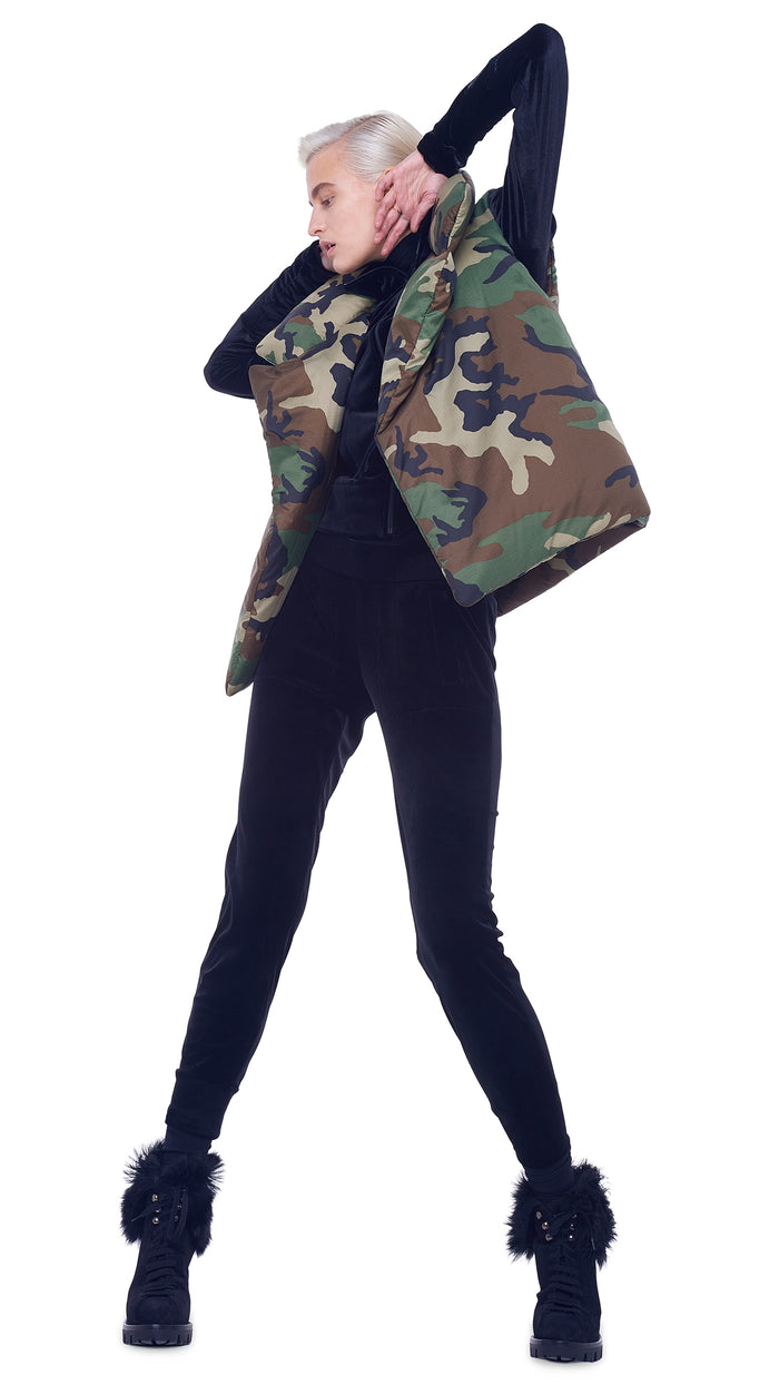 Norma Kamali SLEEPING BAG VEST