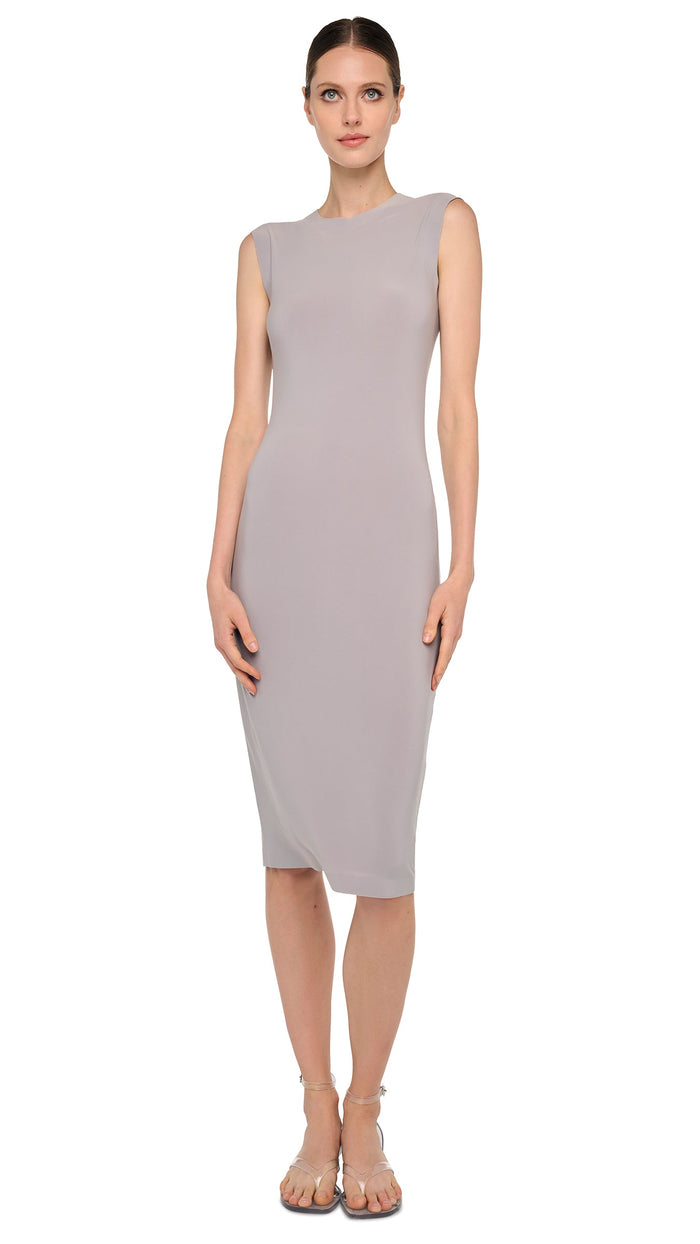 norma kamali SLEEVELESS DRESS TO KNEE