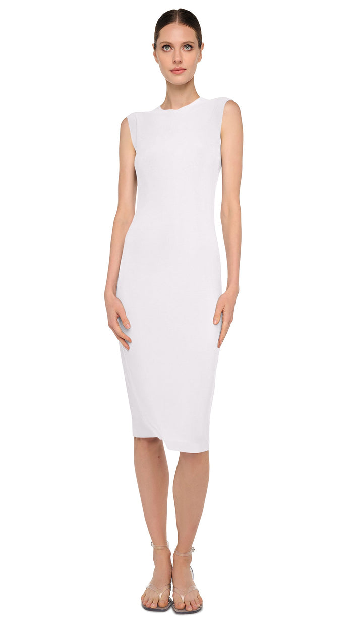 norma kamali SLEEVELESS DRESS TO KNEE