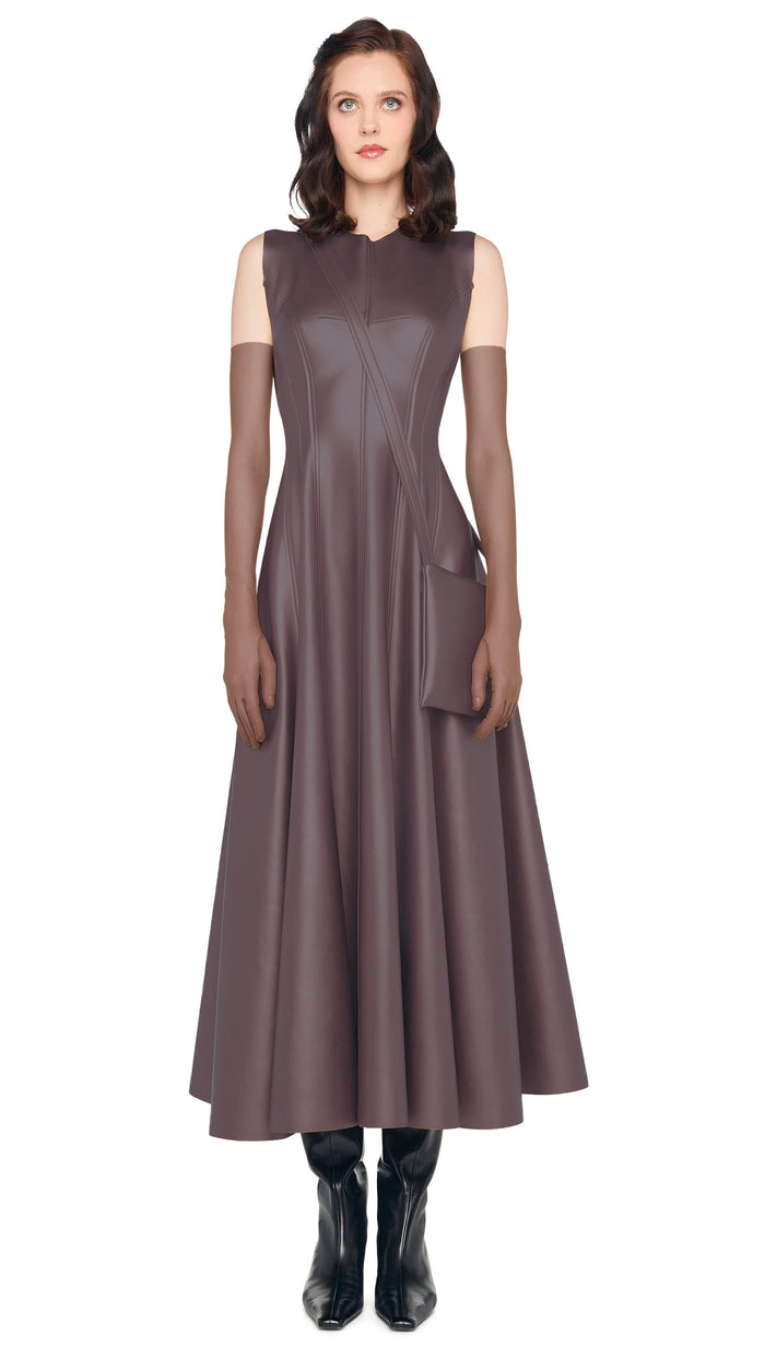 norma kamali SLEEVELESS GRACE DRESS