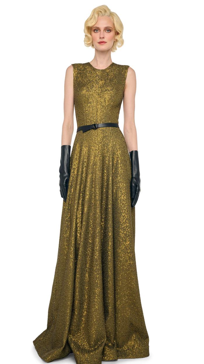 norma kamali SLEEVELESS GRACE GOWN