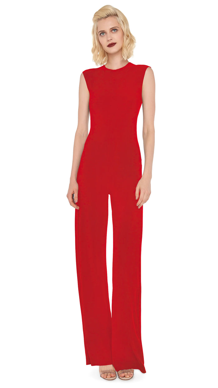 norma kamali SLEEVELESS JUMPSUIT