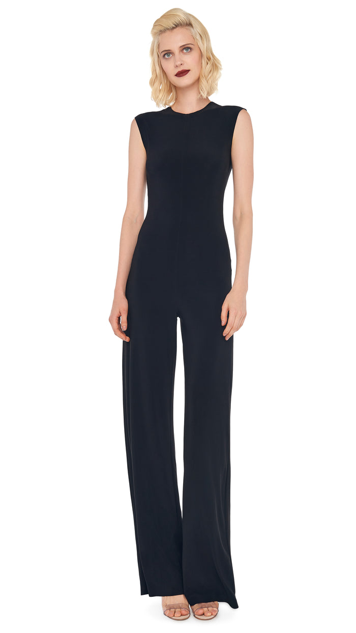 norma kamali SLEEVELESS JUMPSUIT