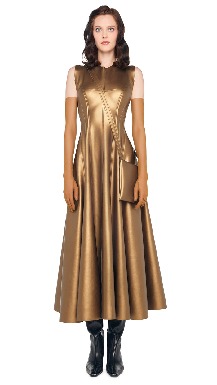 Norma Kamali SLEEVELESS LONG GRACE DRESS