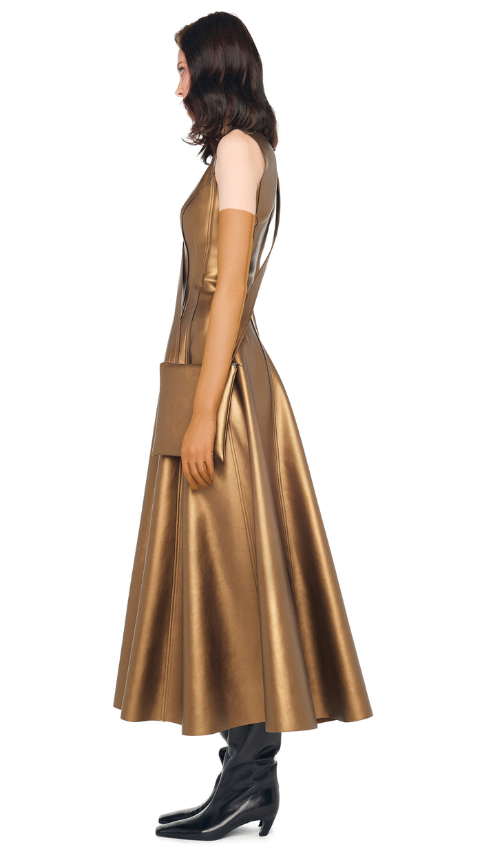 Norma Kamali SLEEVELESS LONG GRACE DRESS