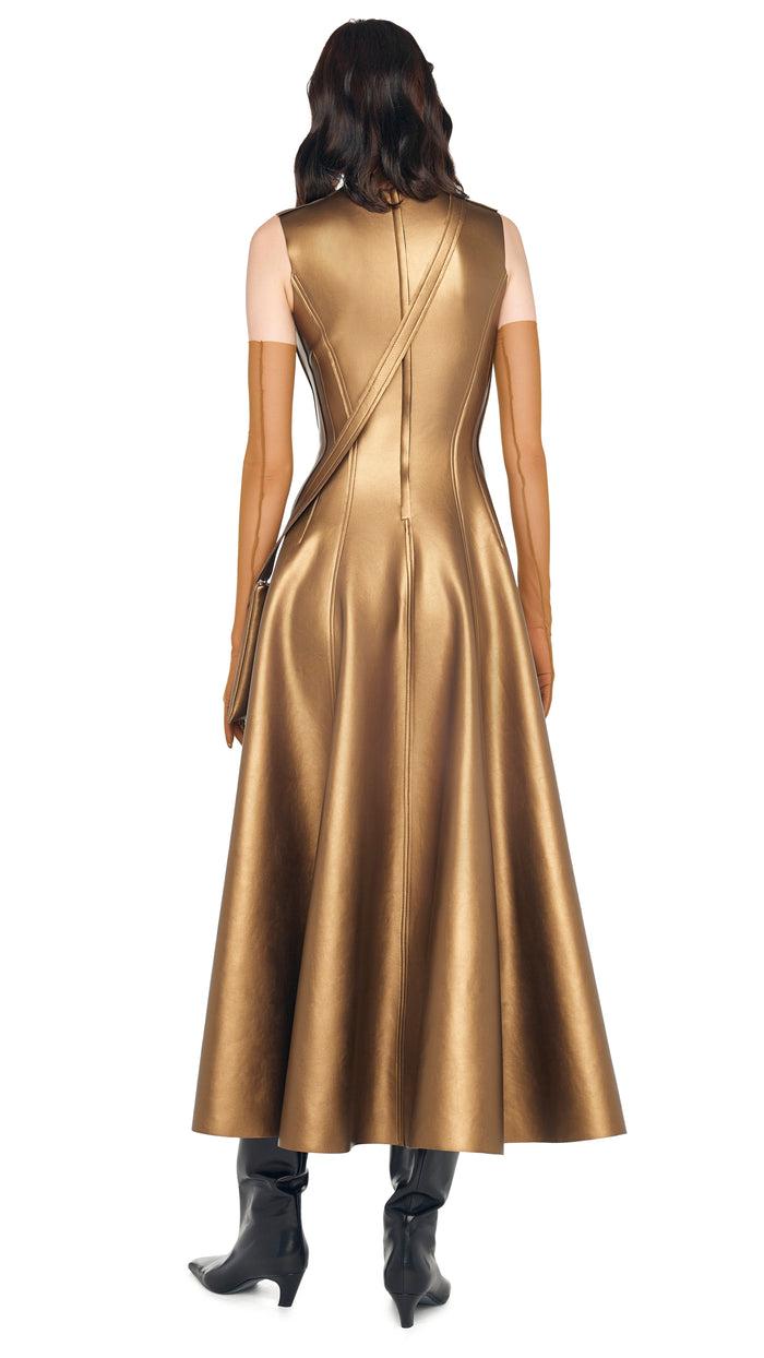 Norma Kamali SLEEVELESS LONG GRACE DRESS