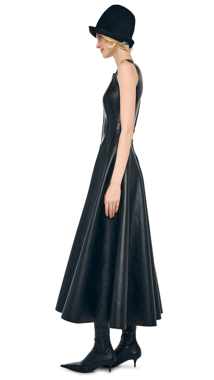 Norma Kamali SLEEVELESS LONG GRACE DRESS