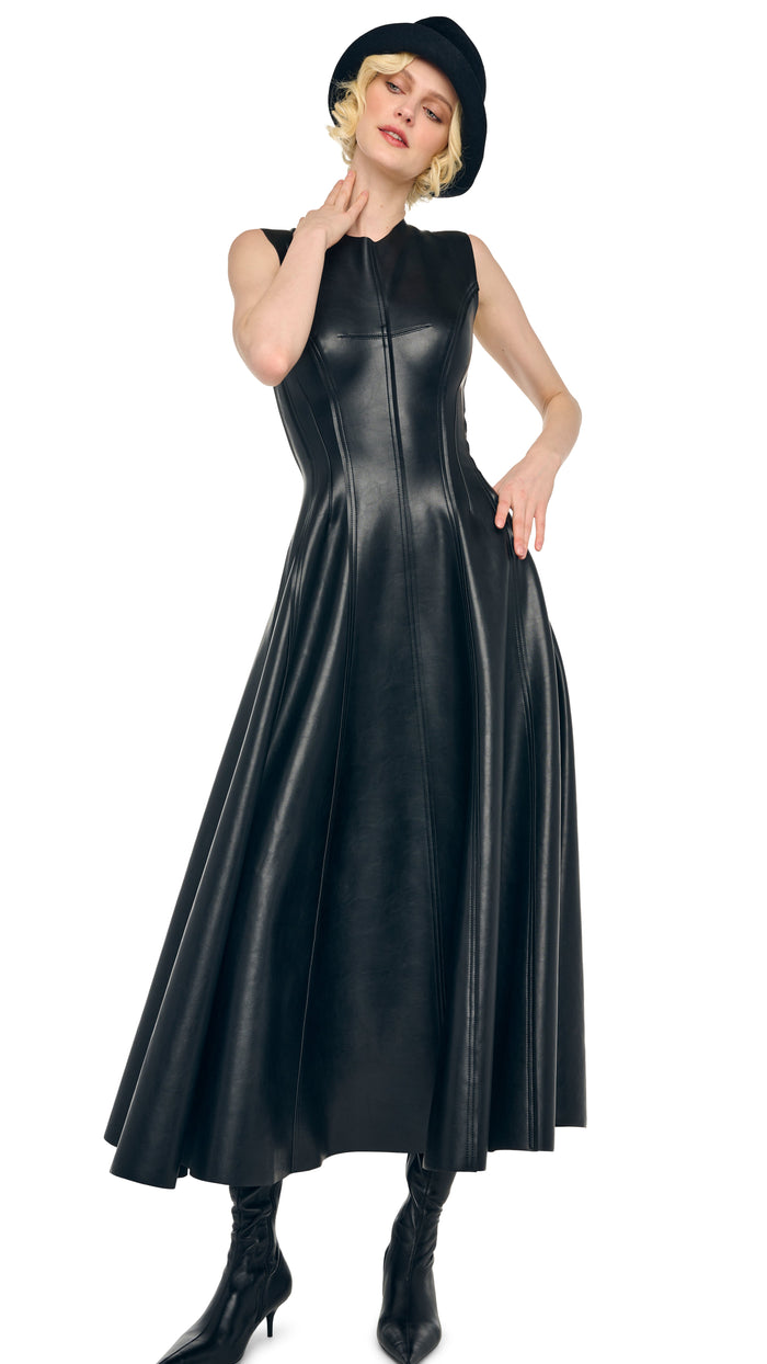Norma Kamali SLEEVELESS LONG GRACE DRESS