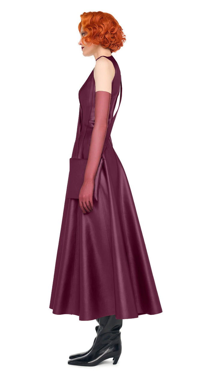 Norma Kamali SLEEVELESS LONG GRACE DRESS