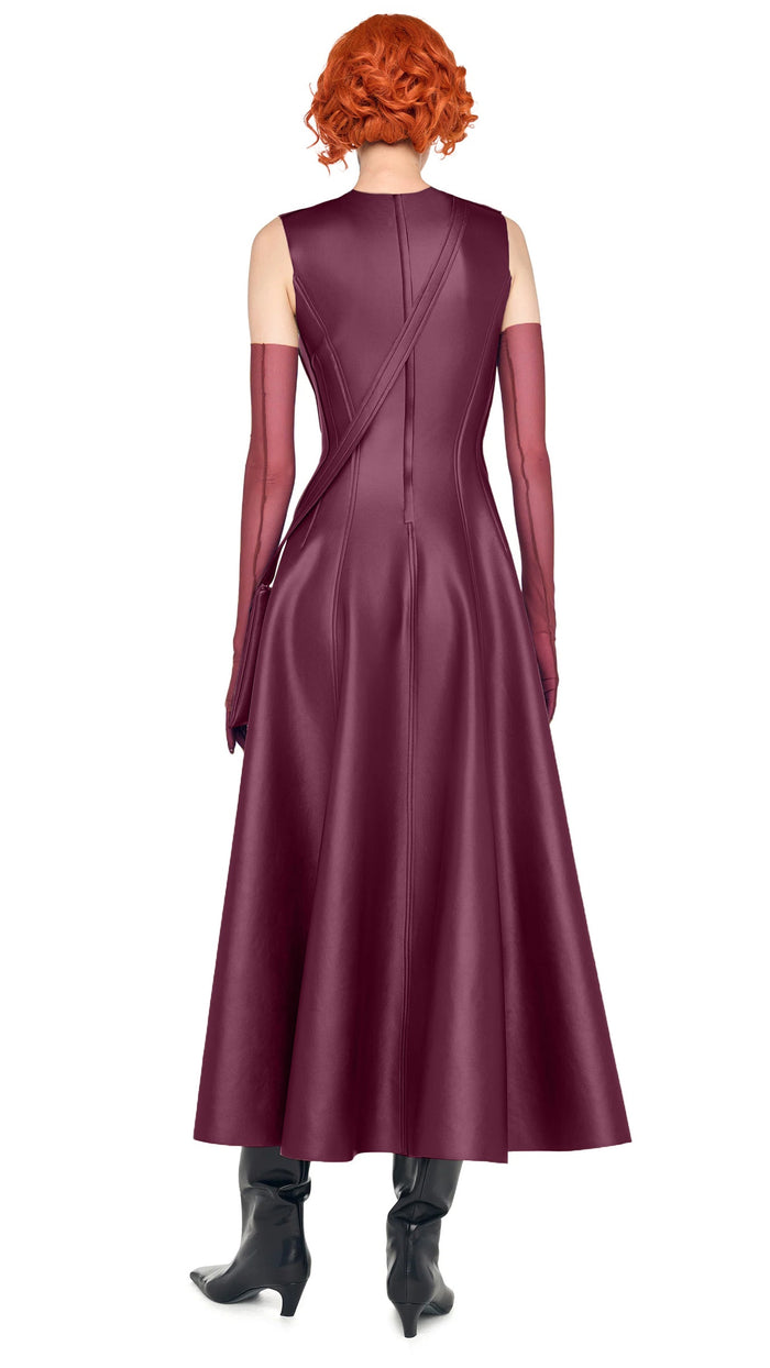 Norma Kamali SLEEVELESS LONG GRACE DRESS