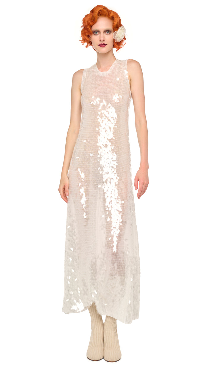 norma kamali SLEEVELESS LONG SWING DRESS