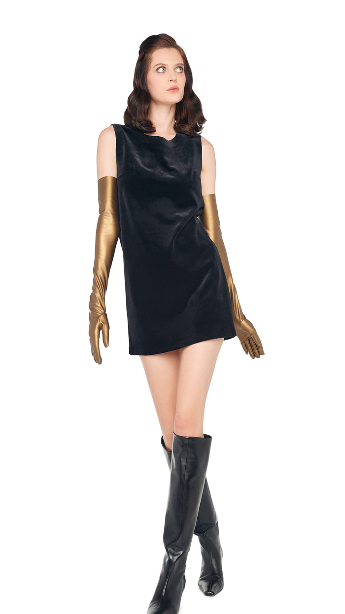 Norma Kamali SLEEVELESS MINI DRESS