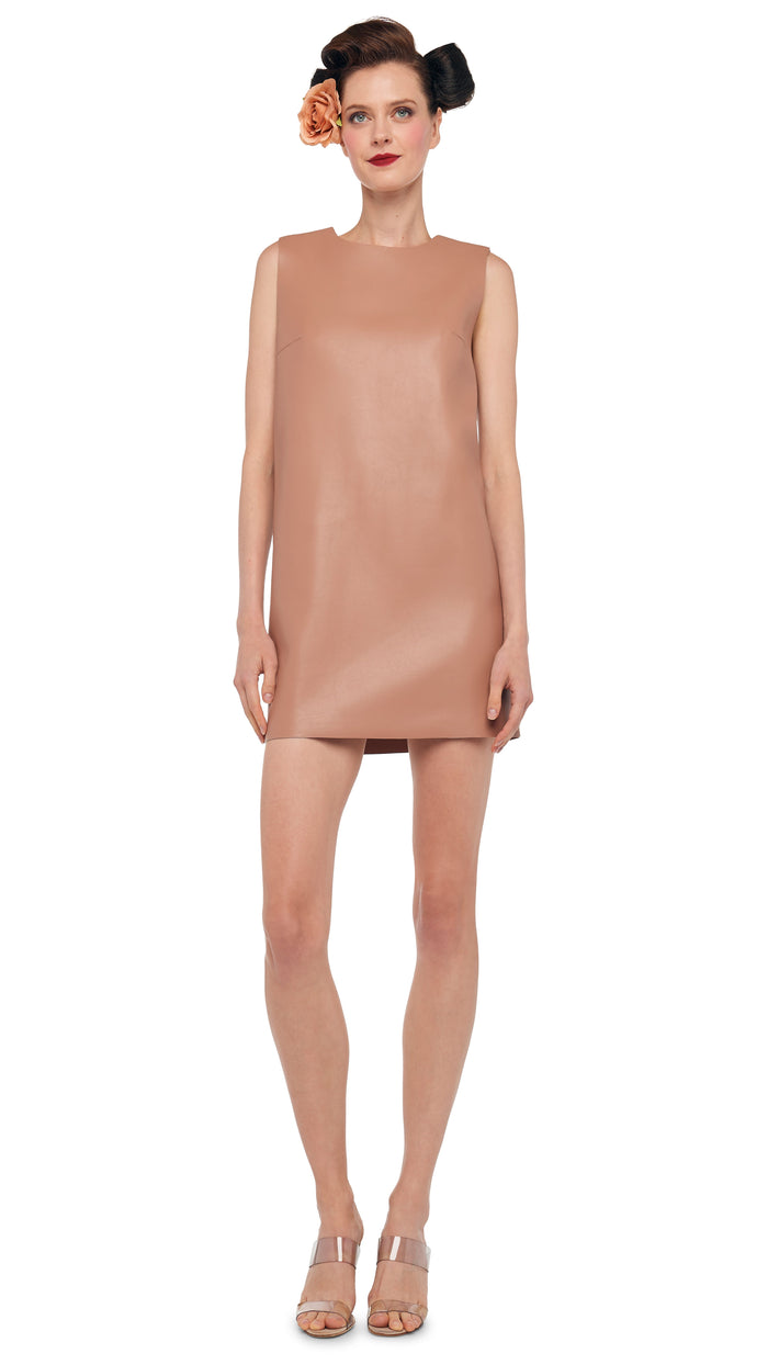 norma kamali SLEEVELESS MINI DRESS