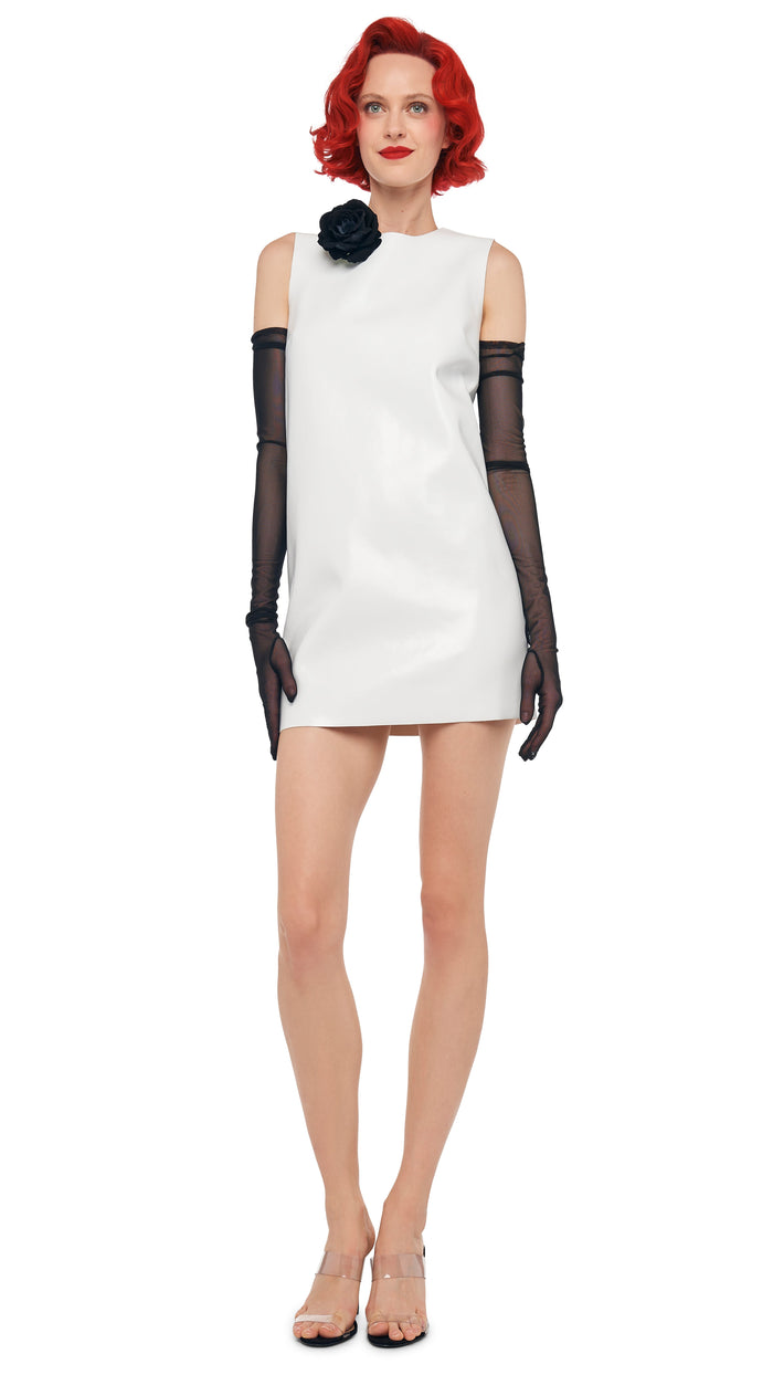 norma kamali SLEEVELESS MINI DRESS