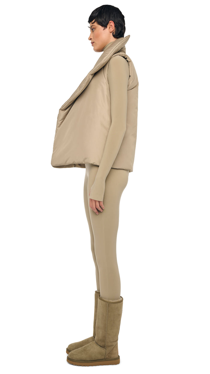 Norma Kamali SLEEVELESS SLEEPING BAG VEST