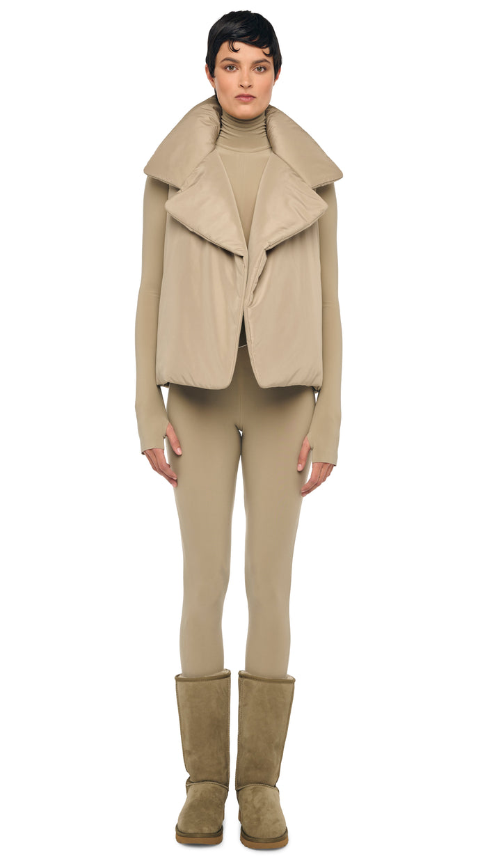 norma kamali SLEEVELESS SLEEPING BAG VEST