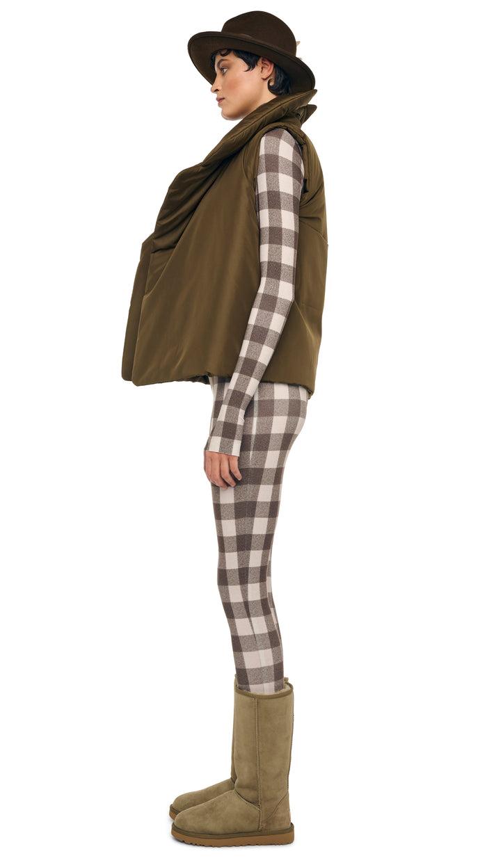 Norma Kamali SLEEVELESS SLEEPING BAG VEST