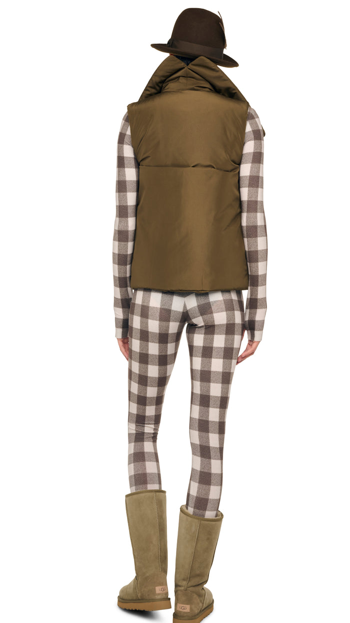 Norma Kamali SLEEVELESS SLEEPING BAG VEST